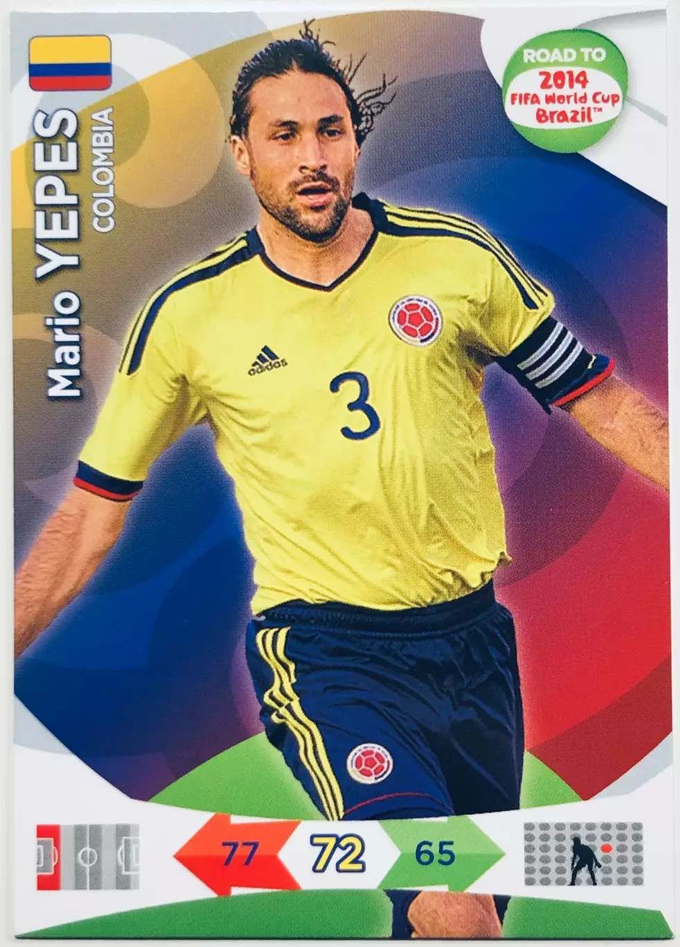 Карточка Mario Yepes Colombia