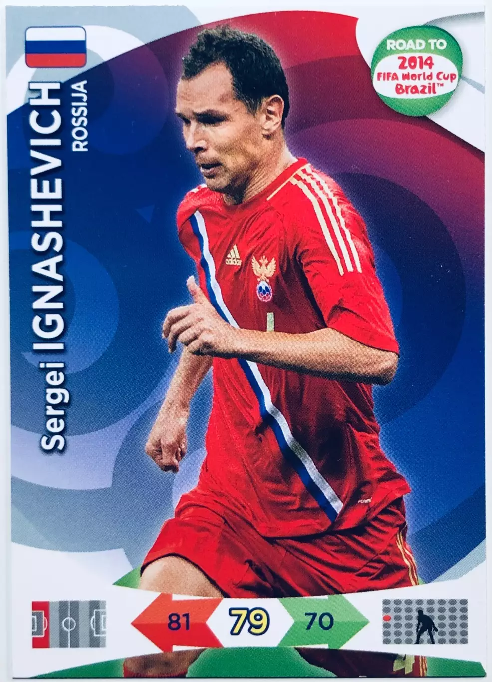 Карточка Sergei Ignashevich Rossija