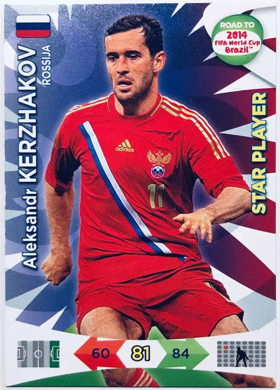 Карточка Aleksandr Kerzhakov ”Rossija”