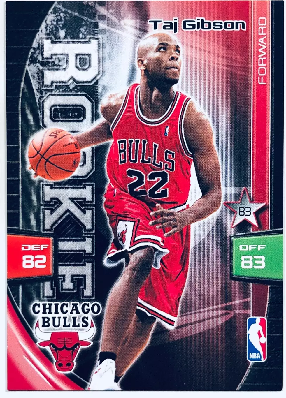 Карточка Taj Gibson Chicago Bulls