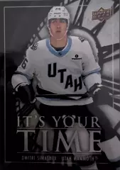 Дмитрий Симашев Юта Dmitri Simashev 25/26 It’s Your Time Utah Mammoth