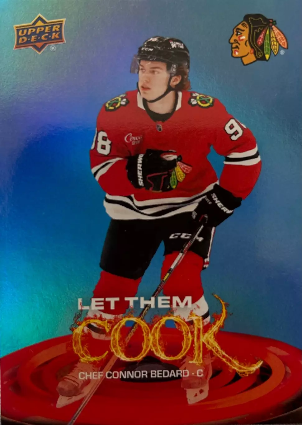 Connor Bedard Chicago Blackhawks /Коннор Бедард Чикаго НХЛ NHL