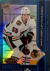 Артем Левшунов Chicago Blackhawks/Чикаго Блэкхокс НХЛ/NHL Power Play Rookie card