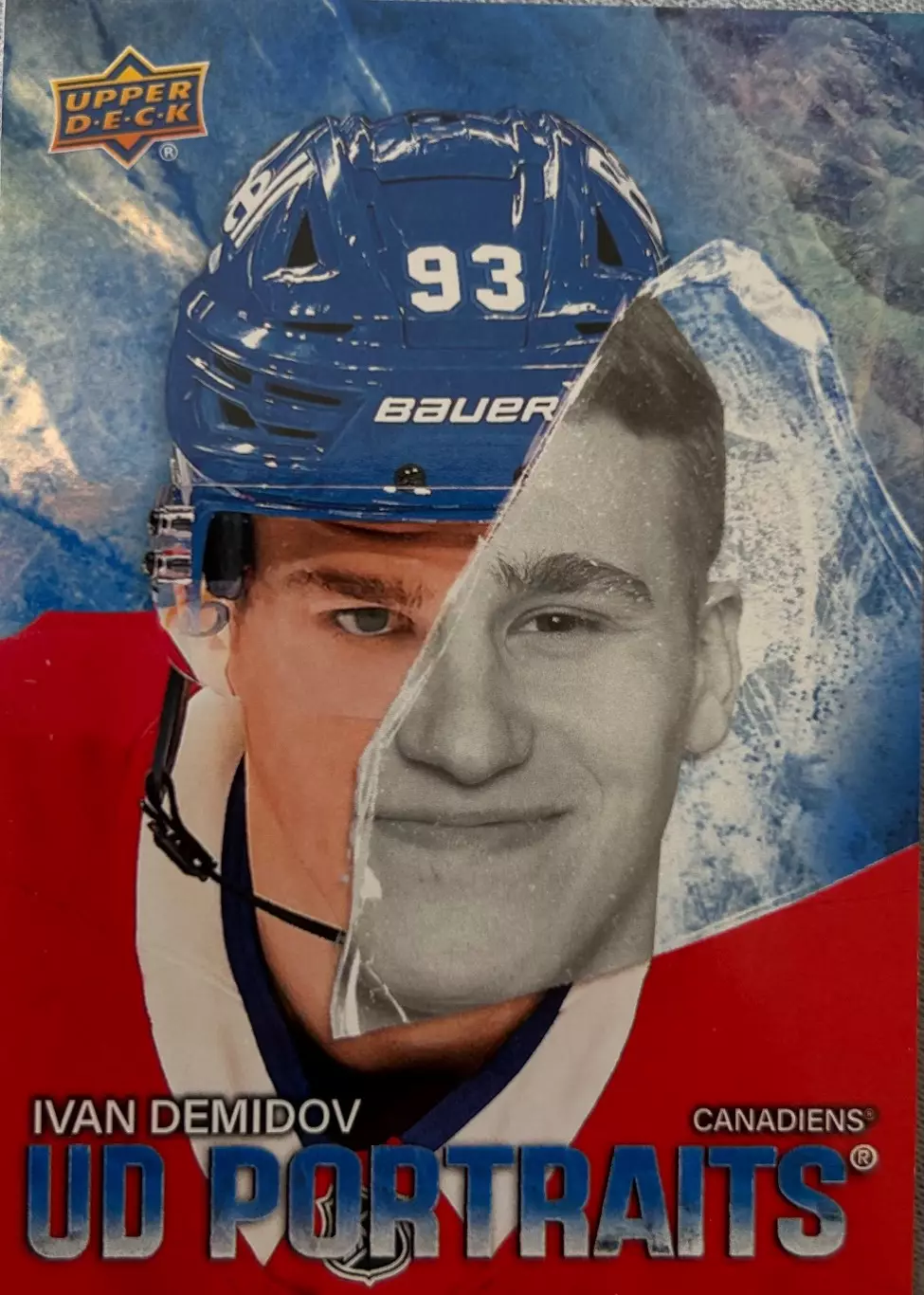 Ivan Demidov Montreal Canadiens/Иван Демидов Монреаль НХЛ Young guns Rookie