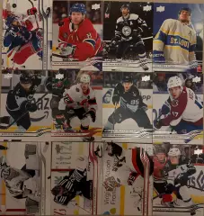 Лот карточек НХЛ 100 шт NHL рандом