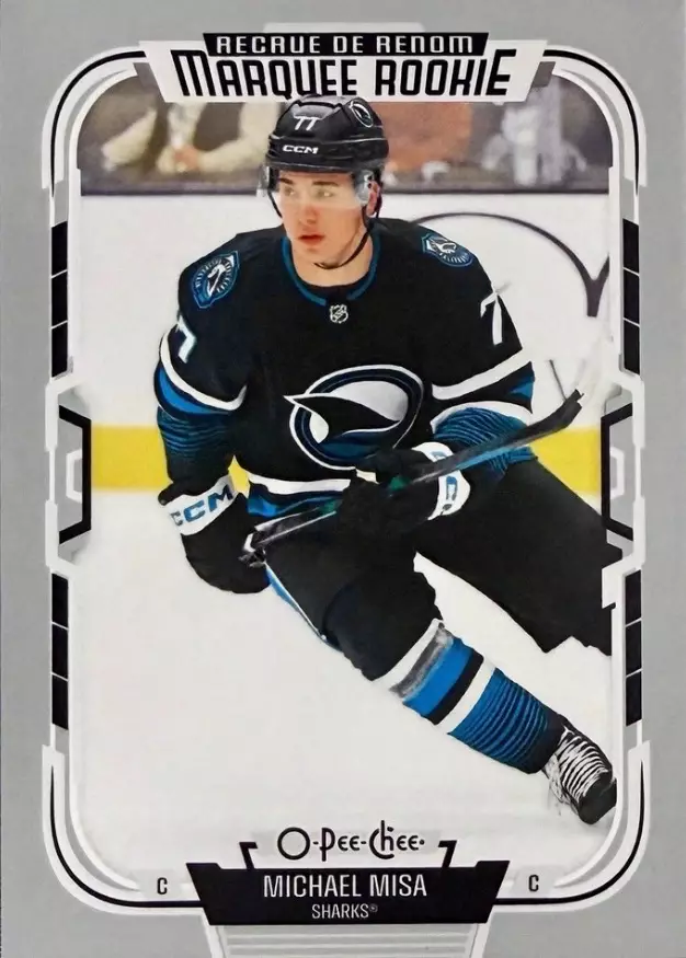 NHL Michael Misa San Jose Sharks/ Майкл Миса Сан-Хосе Шаркс НХЛ