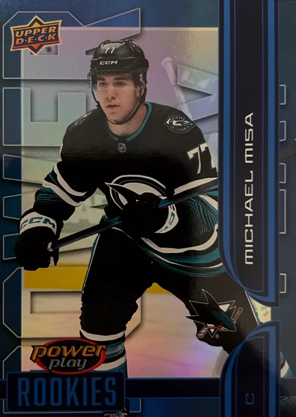 NHL Michael Misa San Jose Sharks/ Майкл Миса Сан-Хосе Шаркс НХЛ Power Play
