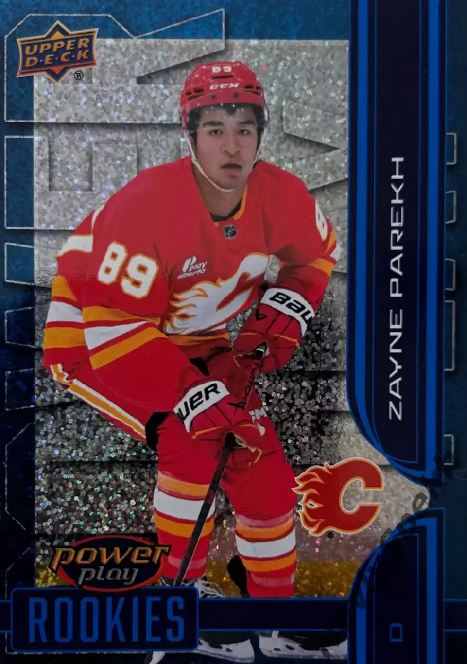 Zayne Parekh-Зейн Парех Calgary Flames- Калгари Флэймз НХЛ/NHL Young guns Power