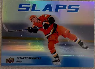 Beckett Sennecke-Бекет Сенекке Anaheim Ducks- Анахайм Дакс НХЛ/NHL Young guns Sl