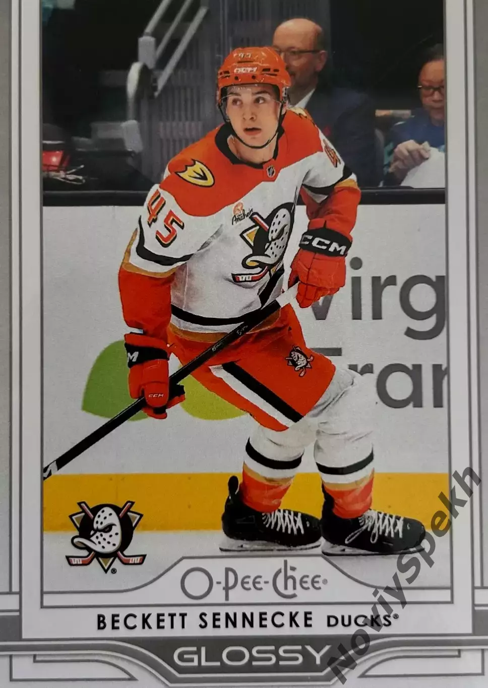 Beckett Sennecke-Бекет Сенекке Anaheim Ducks- Анахайм Дакс НХЛ/NHL Young guns