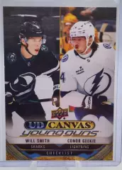 NHL Will Smith/Conor Geekie Canvas San Jose Sharks/Уилл Смит Сан-Хосе НХЛ young