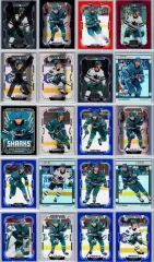 Карточки San-Jose Sharks NHL Сан-Хосе Селебрини, Смит, Миса, Аскаров, Дикинсон
