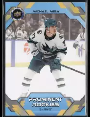 Карточка NHL Michael Misa San Jose Sharks/Майкл Миса Сан-Хосе НХЛ