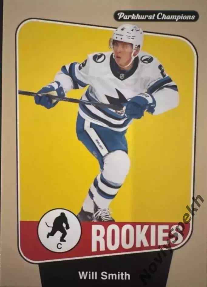 Карточка NHL Will Smith San Jose Sharks young guns/Уилл Смит Сан-Хосе НХЛ
