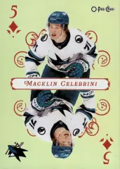 Карточка NHL Macklin Celebrini San Jose Sharks / Маклин Селебрини Сан-Хосе НХЛ