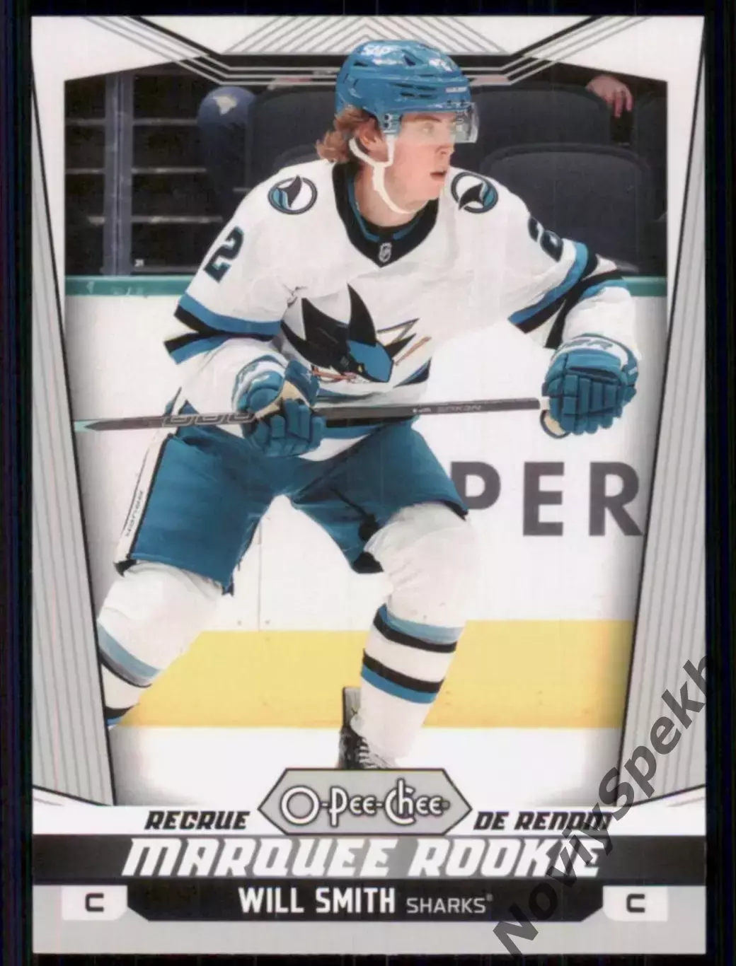 Карточка NHL Will Smith San Jose Sharks/Уилл Смит Сан-Хосе Шаркс НХЛ