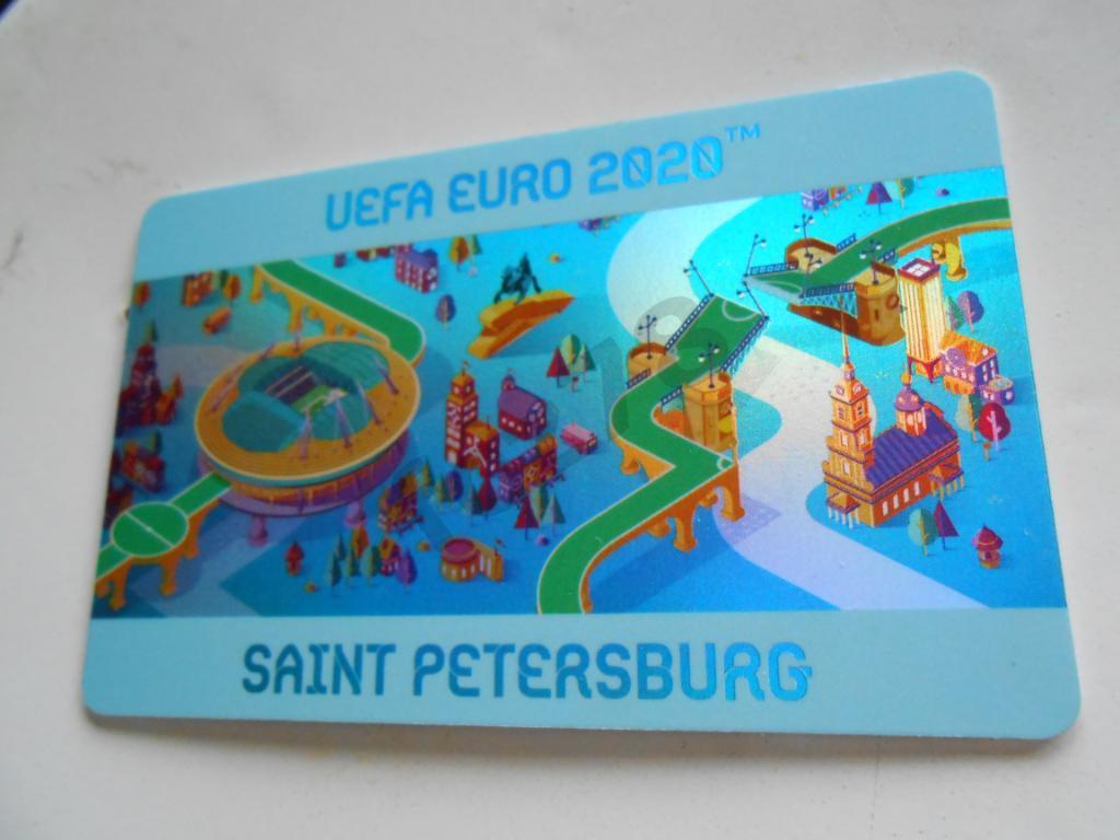 Электронная карта подорожник СПб Евро - 2020 2