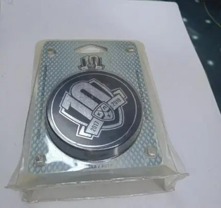 Шайба КХЛ 10 лет. 2017-2018.лицензия.упаковка