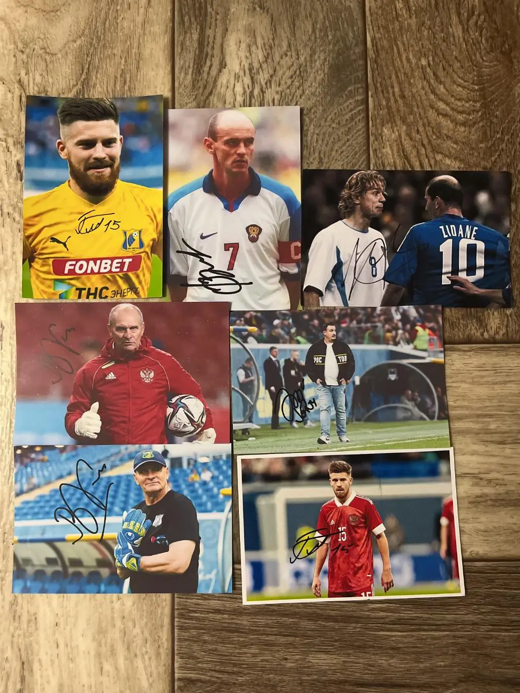 Автографы футболистов фк Ростов 6