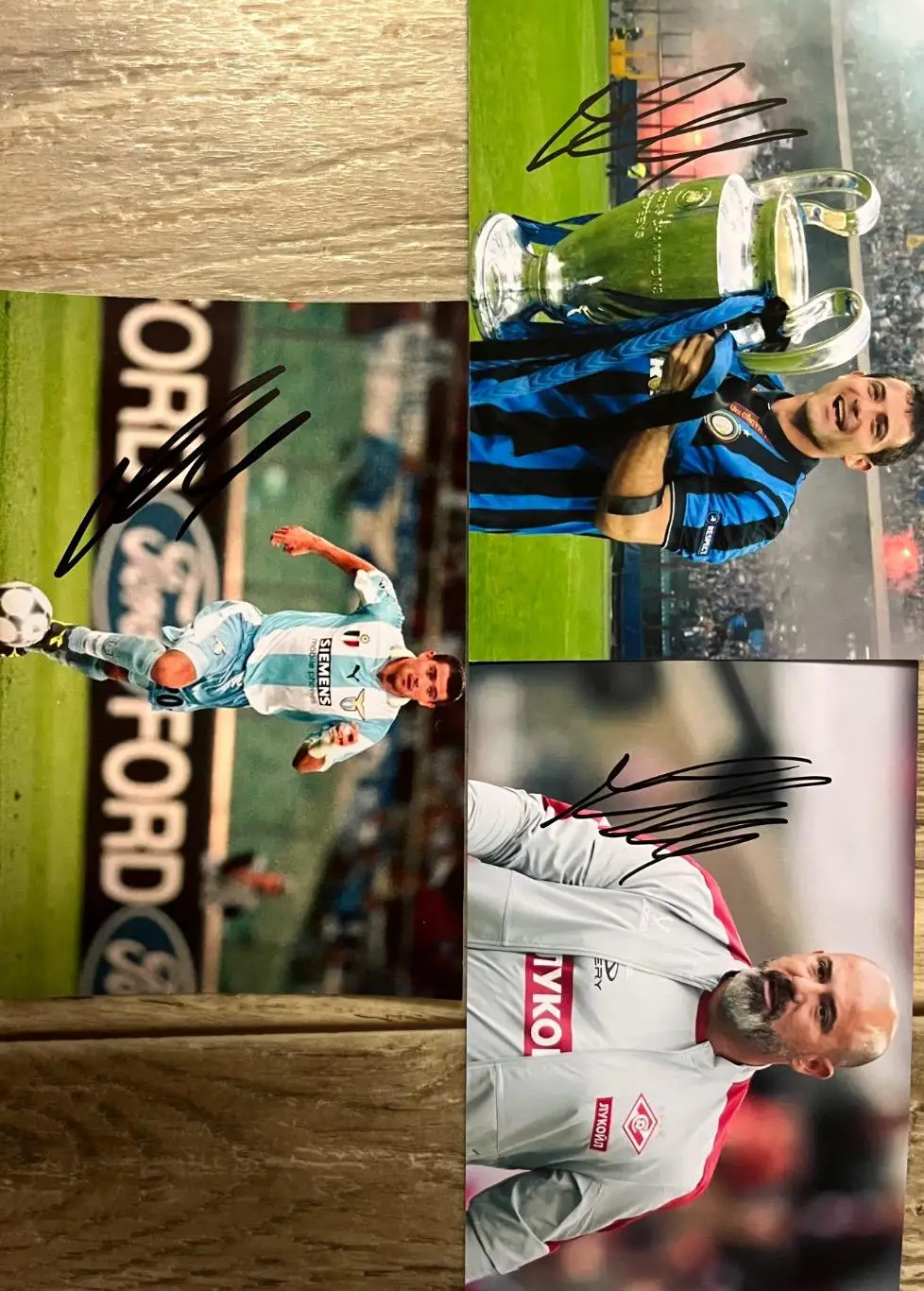 Автографы футболистов фк Спартак 4