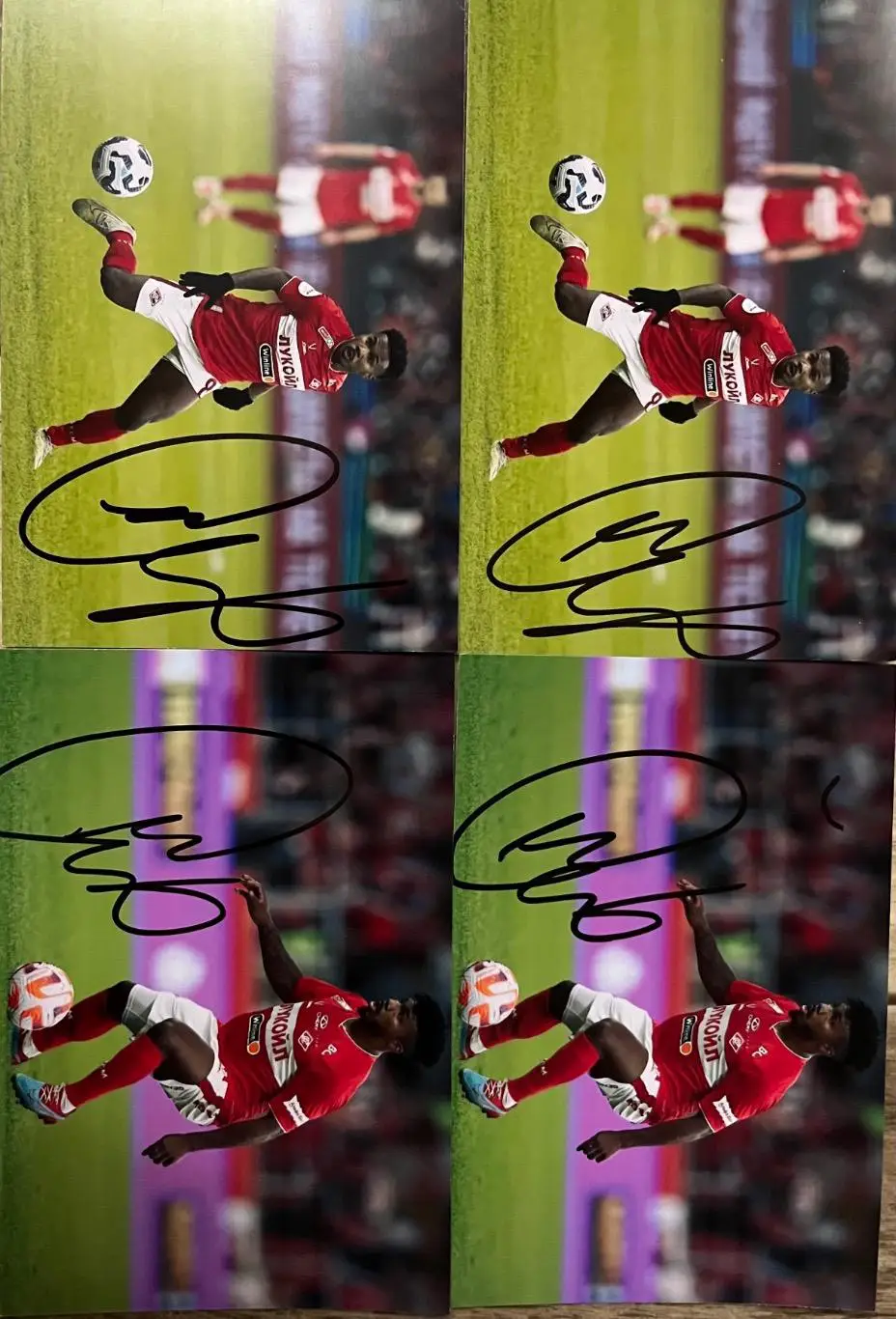 Автографы Маркиньоса Спартак