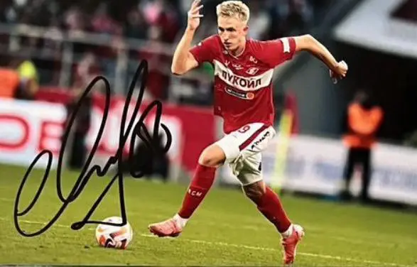 Автограф Руслана Литвинова