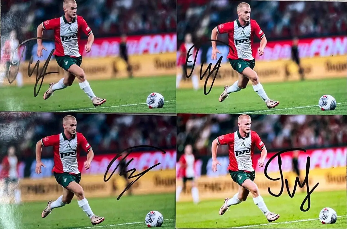 Автограф Сергея Пиняева