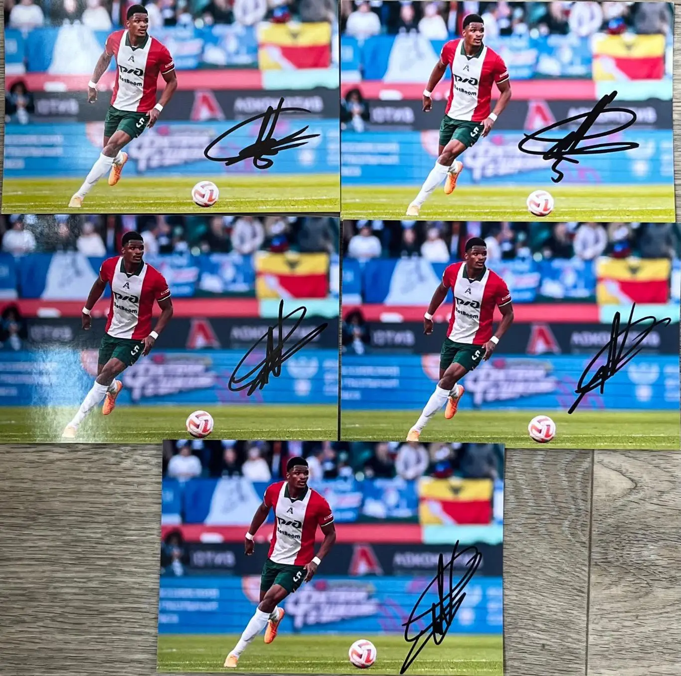 Автограф Жерзино Ньямси