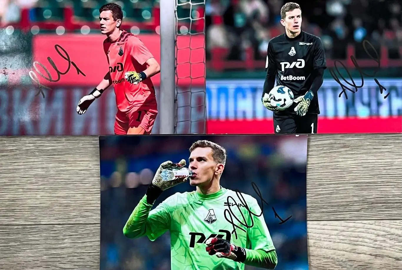 Автограф Антона Митрюшкина