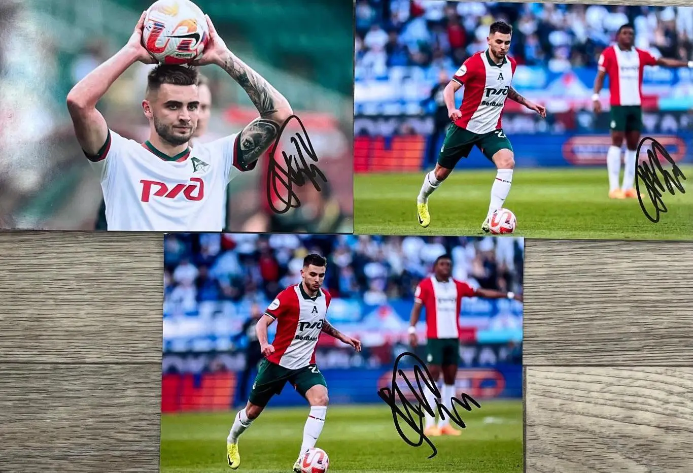 Автограф Максима Ненахова