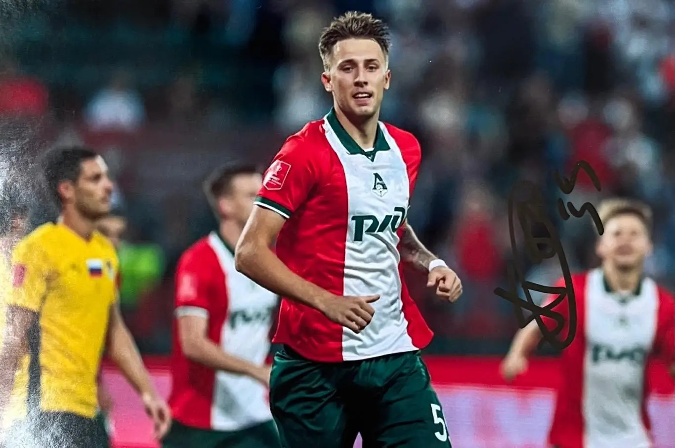 Автограф Егора Погостнова