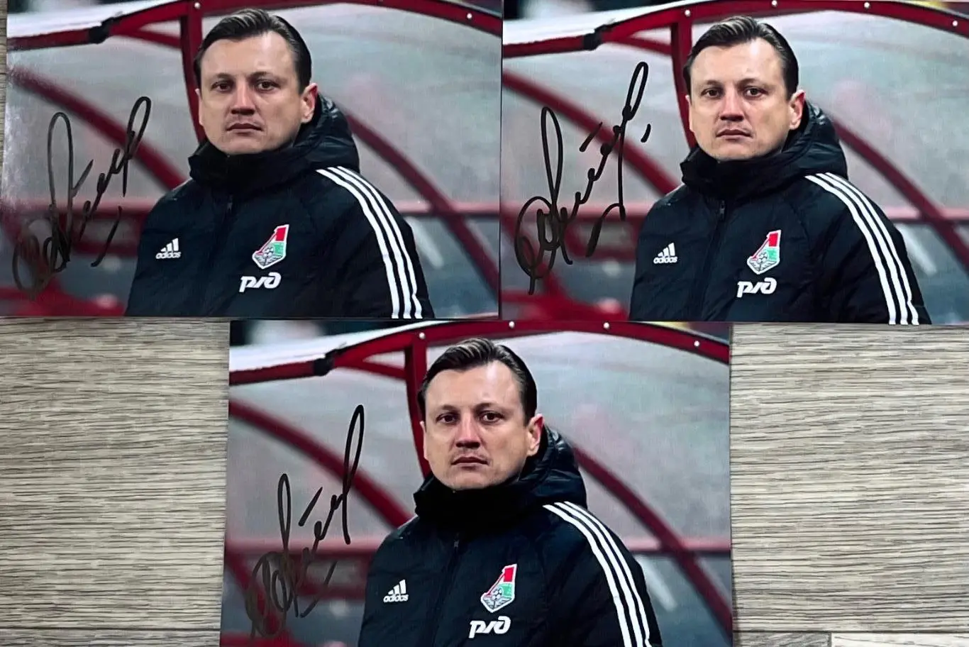 Автограф Михаила Галактионова