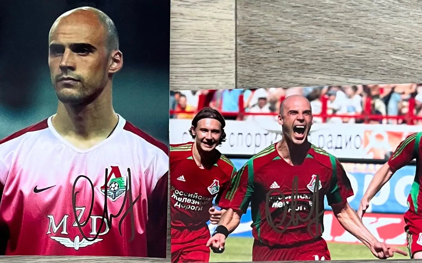 Автограф Олега Пашинина