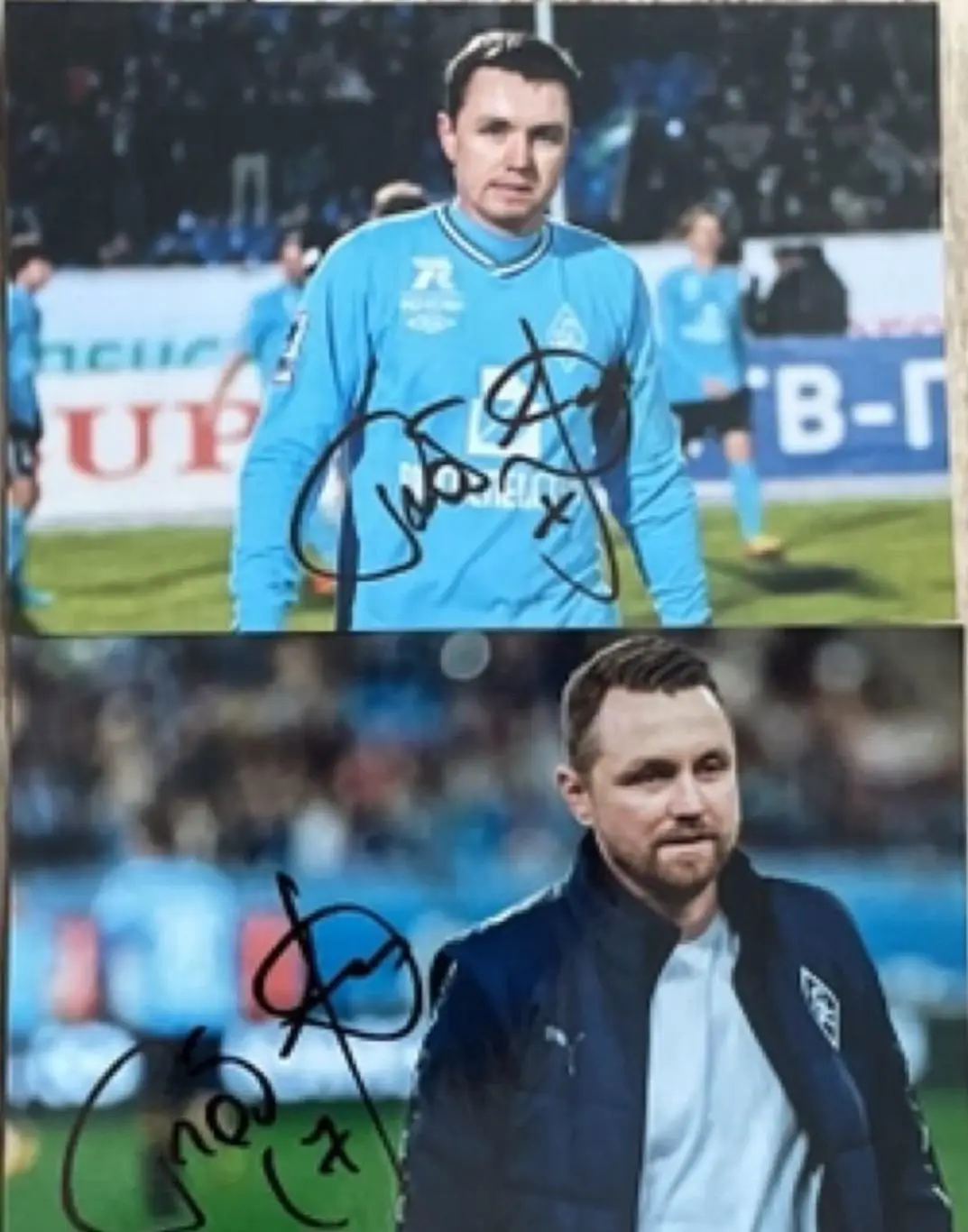 Автограф Антона Бобра