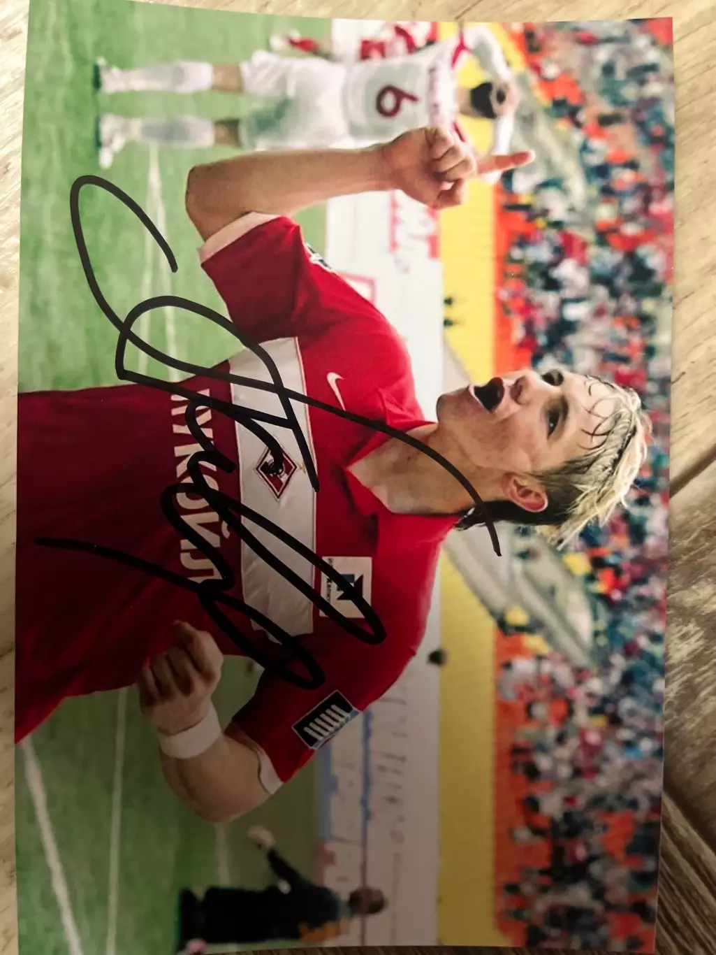 Автограф Павлюченко