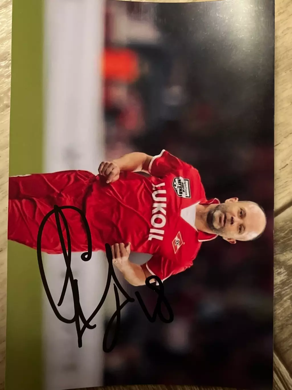 Автограф Парфенова