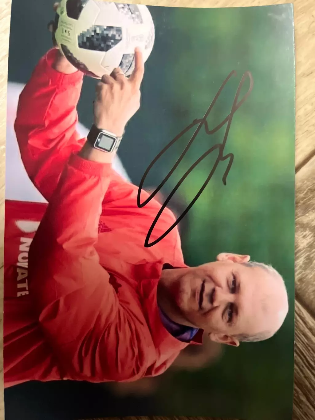 Автограф Ромащенко