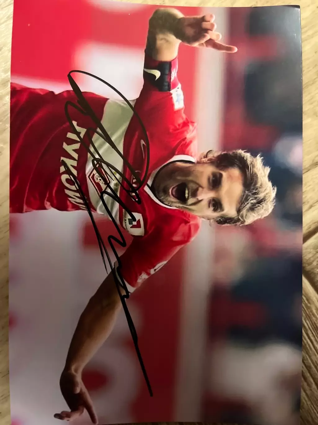 Автограф Комбарова