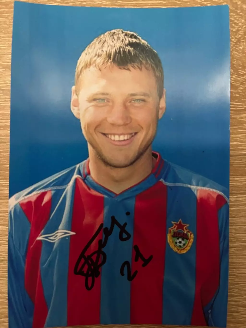 Автографы фк ЦСКА 6