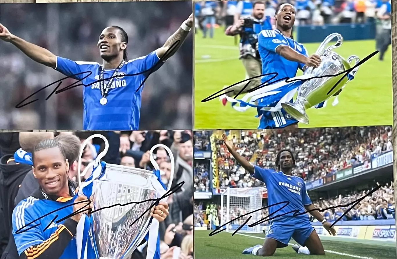 Автографы Дрогбы