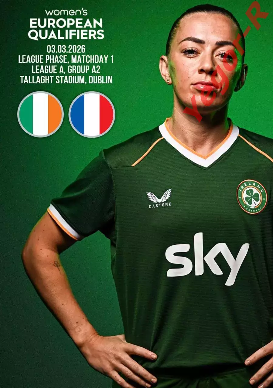 ИРЛАНДИЯ - ФРАНЦИЯ 3 марта 2026 отб. ЧМ ЖЕНЩИНЫ ФАН