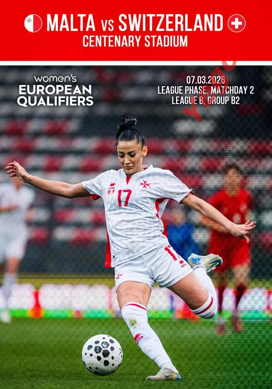 МАЛЬТА- ШВЕЙЦАРИЯ 7 марта 2026 отб. ЧМ ЖЕНЩИНЫ ФАН