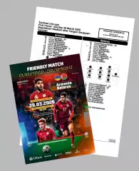 АРМЕНИЯ - БЕЛАРУСЬ 29 марта 2026 ТМ программа КЛФ + официальный тш