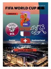 №5 КАТАР - ШВЕЙЦАРИЯ 13 июня 2026 Чемпионат Мира ФИФА ФАН программа