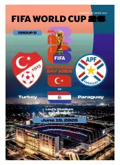 №32 ТУРЦИЯ - ПАРАГВАЙ 19 июня 2026 Чемпионат Мира ФИФА ФАН программа