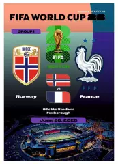 №61 НОРВЕГИЯ - ФРАНЦИЯ 26 июня 2026 Чемпионат Мира ФИФА ФАН программа