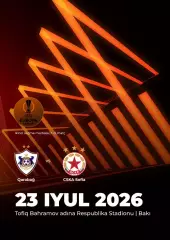КАРАБАХ Азербайджан - ЦСКА София Болгария 23 июля 2026 ЛЕ ФАН