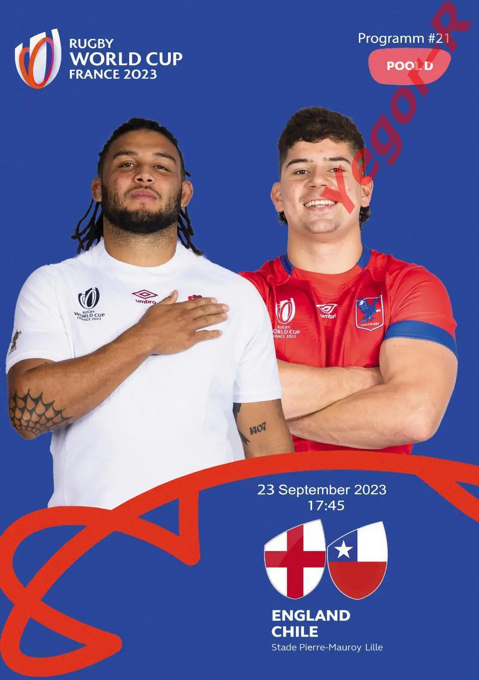 №21 АНГЛИЯ - ЧИЛИ 23 сентября 2023 ЧМ ФАН программа 12 стр