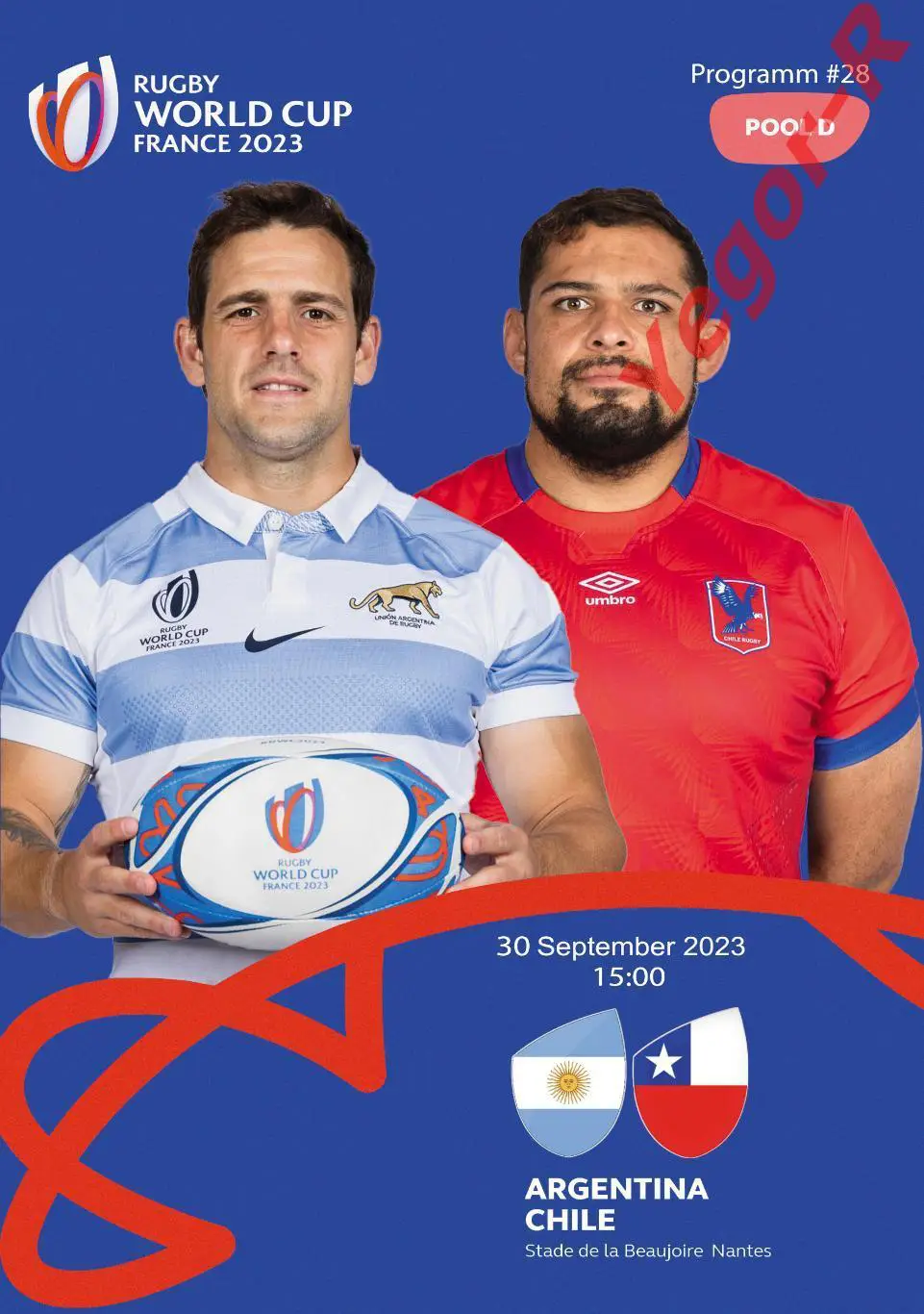 №28 АРГЕНТИНА - ЧИЛИ 30 сентября 2023 ЧМ ФАН программа 12 стр