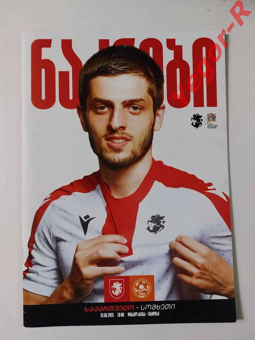 ГРУЗИЯ - АРМЕНИЯ 23 марта 2025 Лига Наций ОФИЦИАЛЬНАЯ